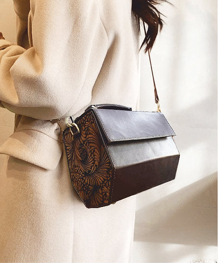 Handcrafted Cross body Bag:Surprisingly Unique. Unapologetically Classic