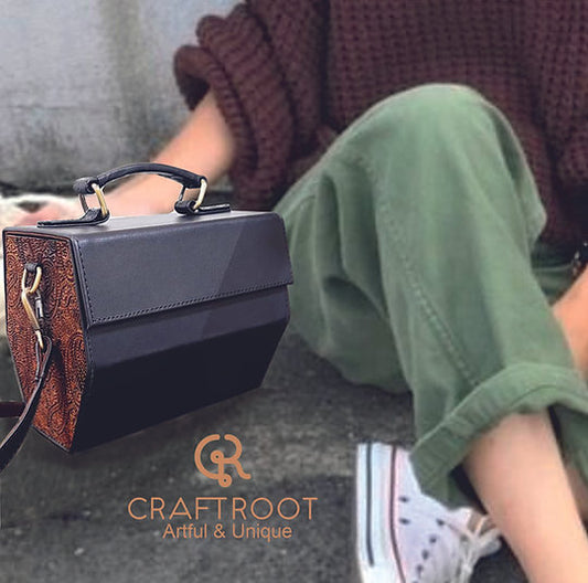 Unique find Handcrafted Sling bag :A Gift of Grace and Craft