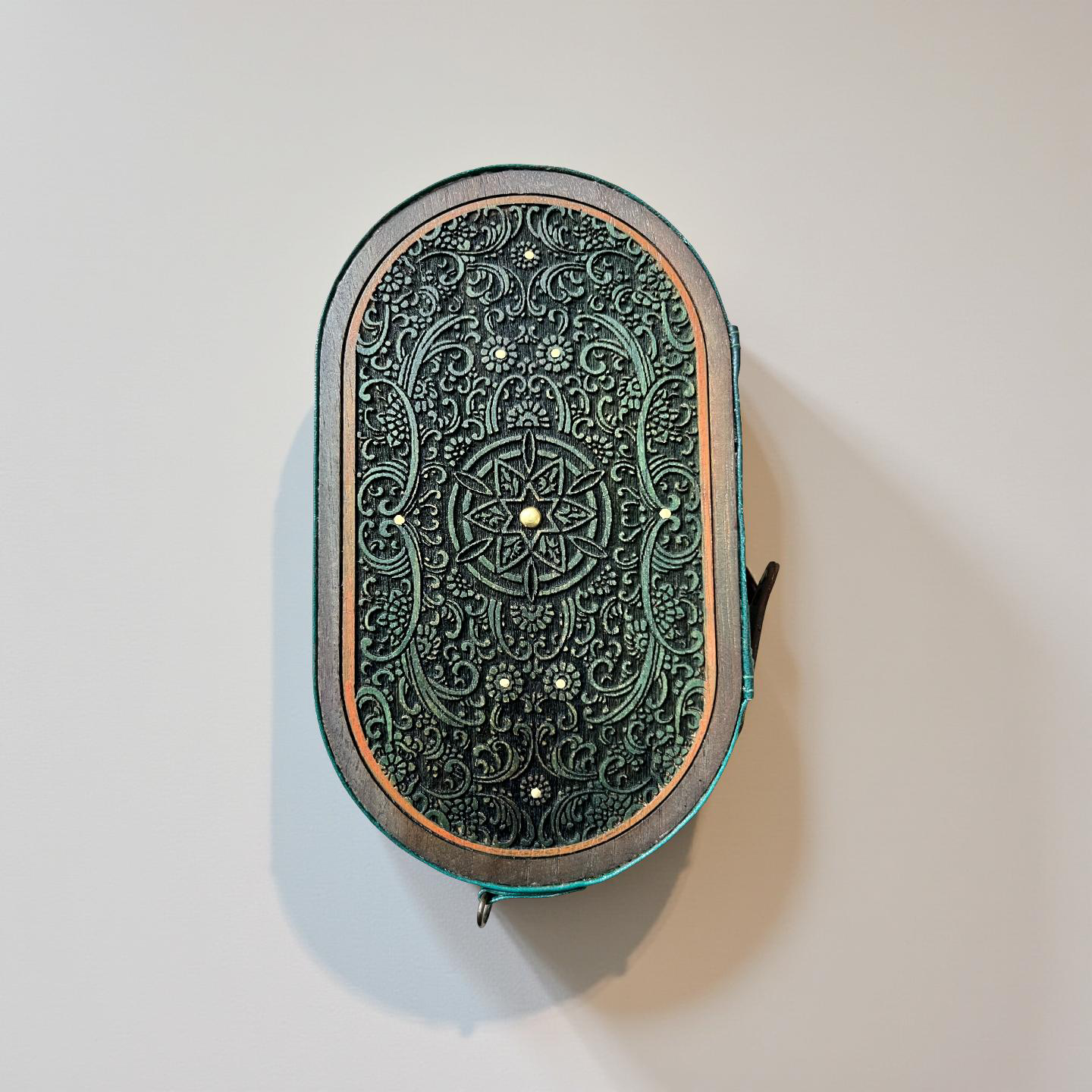 Handcrafted Wooden & Leather clutch – Inspired by Tradition, Made for Today