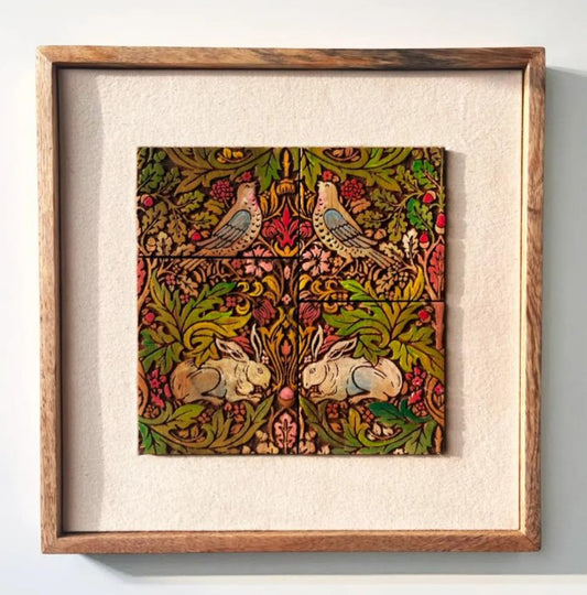 Artwork on Reclaimed Wood