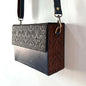 Authenticity in Every Detail – Carved Teak Wood &  Leather Purse