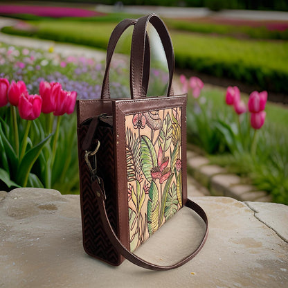 Carry art wherever you go:  Handpainted bag