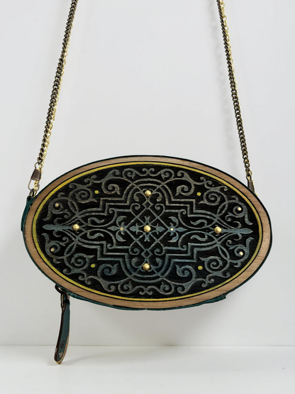 Handcrafted Wooden & Leather clutch – Inspired by Tradition, Made for Today (Copy)